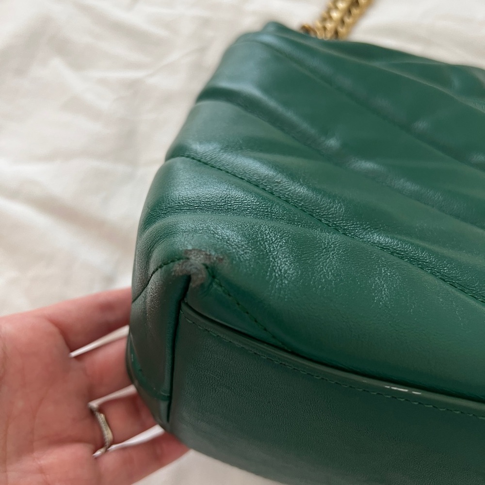 Rebecca Minkoff Edie Quilted Shoulder Bag with Gold‎ Chain - Picture 10 of 10